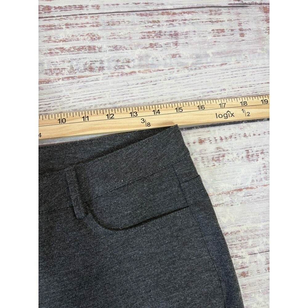 Michael Kors Womens Size 6 Gray Slim Ankle Dress Pants Stretch Career Wear - Picture 3 of 8